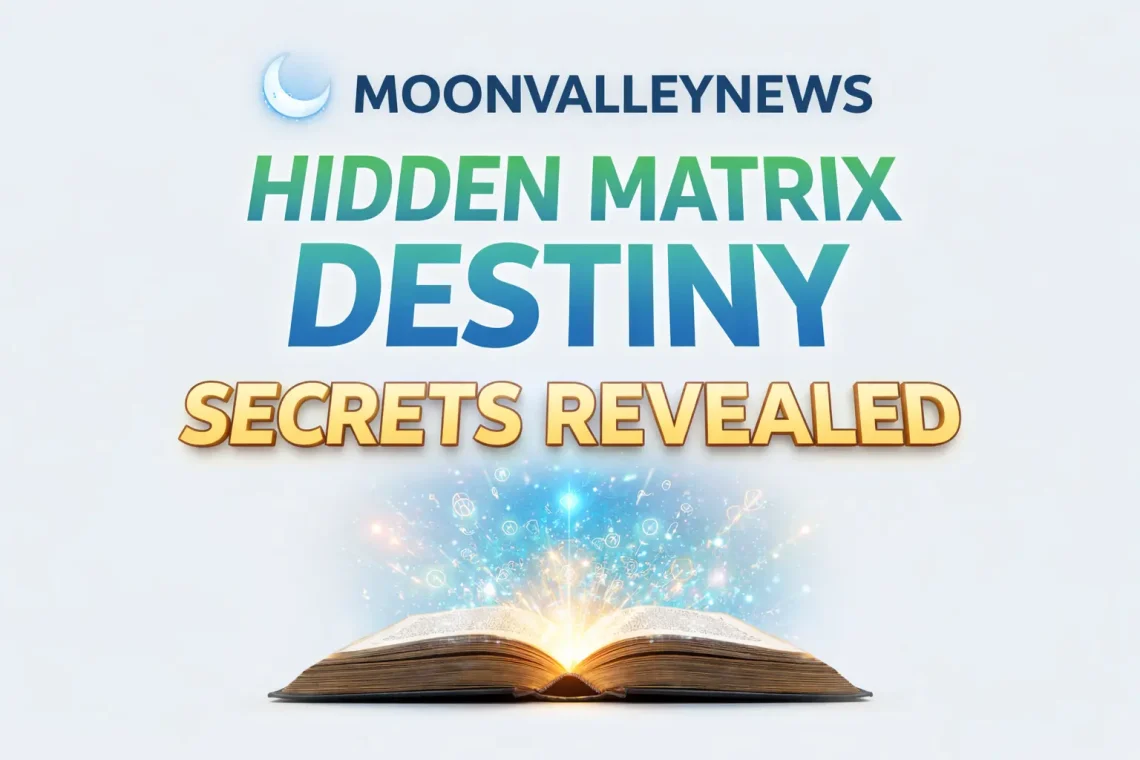 Moonvalleynews Hidden Matrix Destiny Secrets Revealed